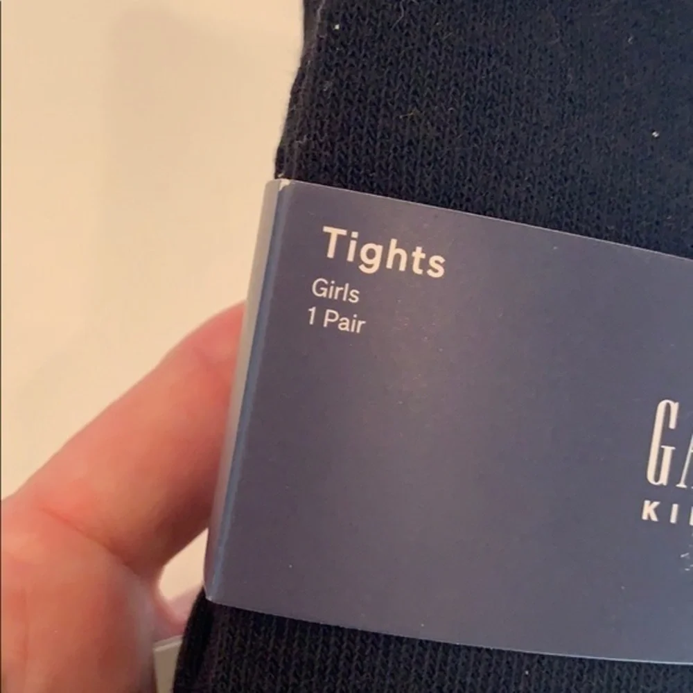 💐5/25 gap girls black tights leggings